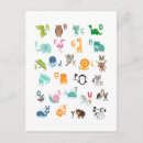 Search for cute alphabet postcards Children
