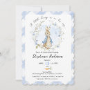 Search for peter rabbit baby boy shower invitations Bunny