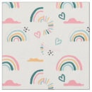 Search for rainbow heart fabric Cute
