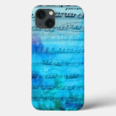 Search for sheet music iphone cases Blue