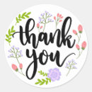 Search for purple and green wedding stickers Thank you