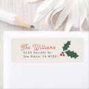 Search for holly berries return address labels Berry