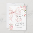 Search for baby in bloom thank you cards Coquette