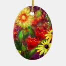 Search for dahlia flower christmas tree decorations Red