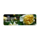 Search for yellow rose return address labels Flower
