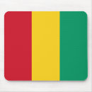 Search for guineas mousepads Flag of guinea