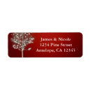 Search for festival of lights return address labels Rustic