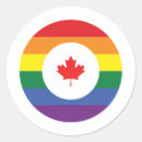 Search for canada pride stickers Maple leaf
