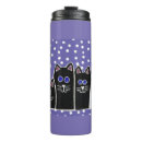 Search for black cat travel mugs Dots