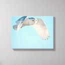 Search for owl painting canvas prints Snowy