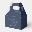 Search for navy blue favour boxes Script