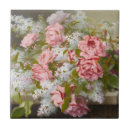 Search for vintage rose painting tiles Pink roses