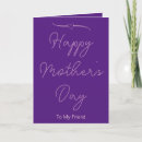 Search for friend mothers day cards Purple