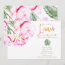 Search for hawaiian luau bridal shower invitations Flowers