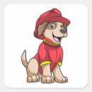 Search for fire dog stickers Firefighter