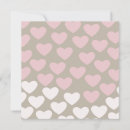 Search for hearts birthday invitations White