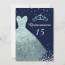 Search for navy blue tiara quinceanera Dress