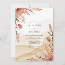 Search for desert wedding invitations Bohemian