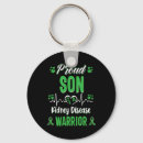 Search for kidney disease green ribbon key rings Warrior