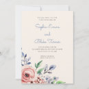 Search for dusty blue and yellow wedding invitations Elegant