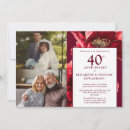 Search for 40th vow renewal invitations Then and now