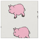Search for farm animals fabric Pigs