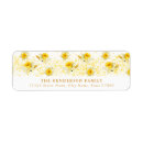 Search for daffodils return address labels Pretty