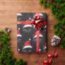 Search for christmas funny wrapping paper Cat lover