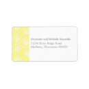 Search for gerbera daisy return address labels Modern