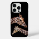 Search for giraffes iphone cases Black