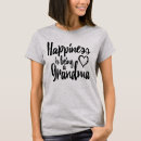 Search for happiness is being a grandma tshirts Granny