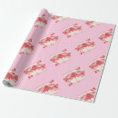 Search for queen of hearts wrapping paper Red