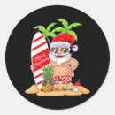 Search for summer christmas stickers Santa
