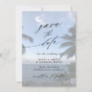 Search for palm tree wedding save the dates Engagement