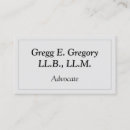 Search for advocate business cards Solicitor