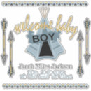 Search for tribal baby shower stickers Arrows