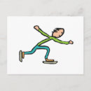 Search for skates postcards Ice skater