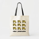Search for school bus tote bags Teacher