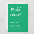 Search for jade green invitations White