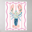 Search for lobster art Boho