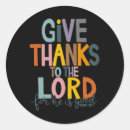 Search for give thanks to the lord stickers Fall