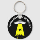 Search for alien key rings Spaceship