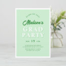 Search for mint green graduation invitations Grad party