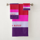 Search for striped bath towels Purple