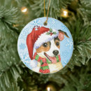 Search for jack russell christmas tree decorations Puppy
