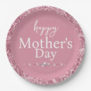 Search for mothers day paper plates Pink