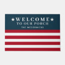 Search for american flag doormats 4th of july