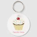 Search for cupcake with cherry key rings Fun