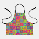 Search for square pattern aprons Squares