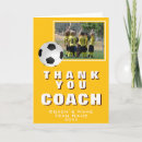Search for soccer team thank you cards Coach